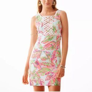Lilly Pulitzer Rosie Shift Dress Multi In the Vias size 10